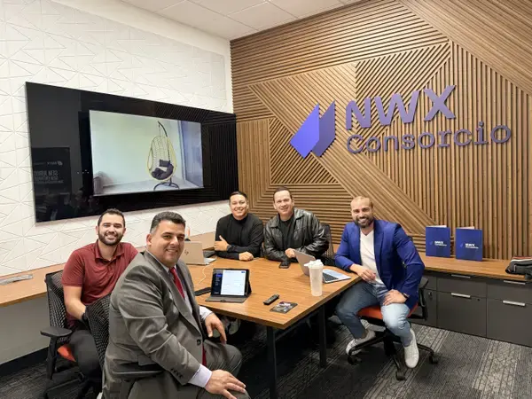 NWX Consorcio leadership team meeting at headquarters